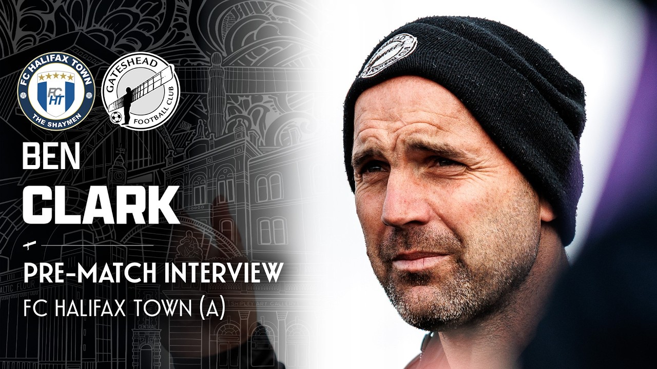 💬 “Stick together” | Ben Clark pre-Halifax Town (A) | INTERVIEW