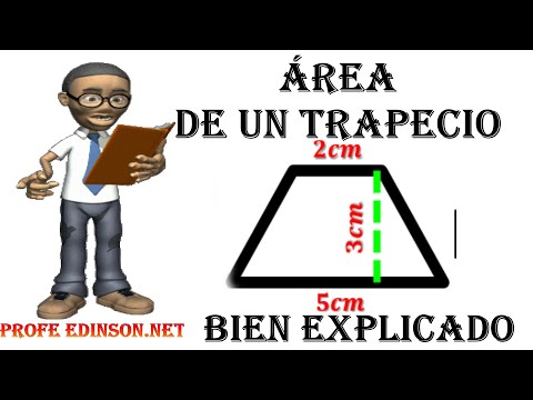 AREA DE UN TRAPECIO PASO A PASO | PARA NIÑOS DE PRIMARIA SUPER FACIL Y BIEN EXPLICADO