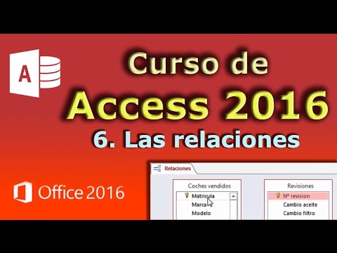 Microsoft Access 2016 Course. 6. Relationships.