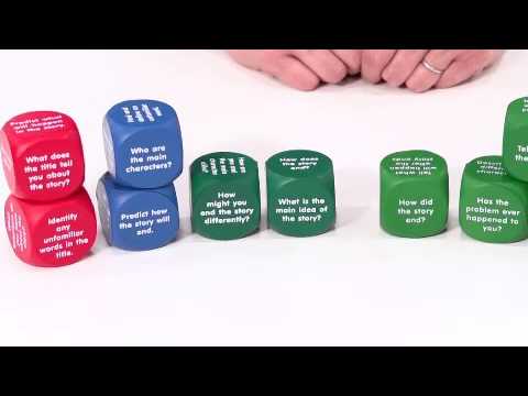Slide 5 - Reading Comprehension Cubes, Set of 6 (video)