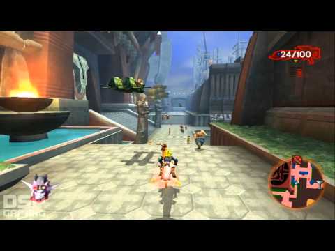 Jak II HD playthrough pt34 - Hitchin' a Ride