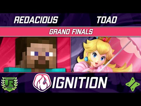 Ignition 255 GRAND FINALS - Redacious (Steve) vs Toad (Peach, Daisy)