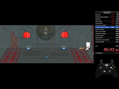 Skip the Industrial Castle Boss in Castle Crashers glitch