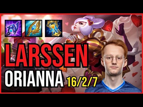LARSSEN - ORIANNA vs RYZE Mid - EUW Grandmaster - Patch 11.4
