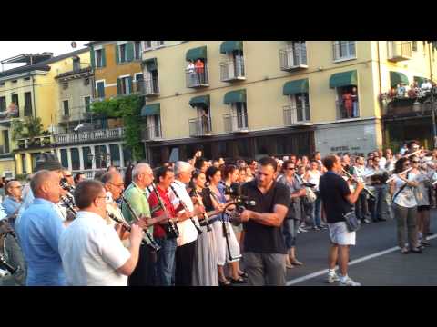 Flash Mob The Blues Brothers Peschiera del Garda (VR) 08 06 2014