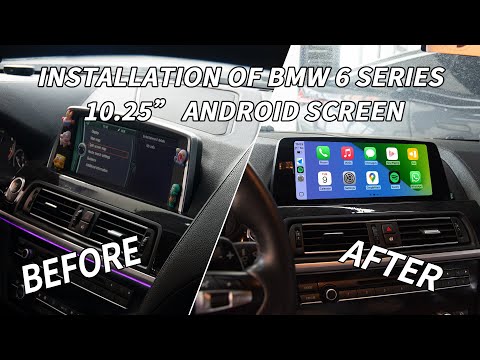 PEMP for BMW 6 Seriers F06 F12 CarPlay Android auto Screen Retrofit Video (OEM 10.25" Style)