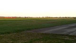 preview picture of video 'B-25 Mitchell Bomber Takeoff #2 - Grimes Field - Urbana 2010'