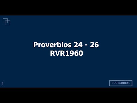 The Spoken Bible/ Proverbs 24-26