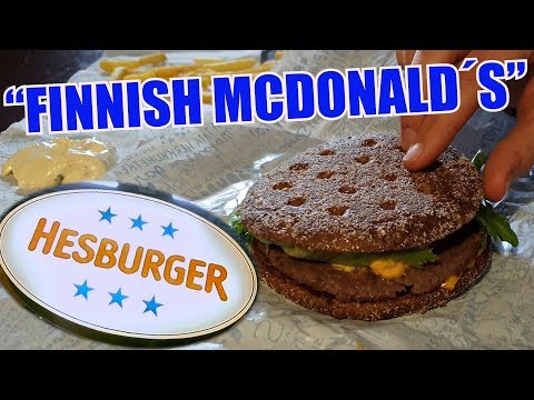 Finland Friday: The biggest FAST FOOD chain in Finland!