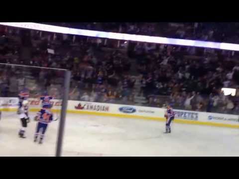 TAYLOR HALL 4th CAREER HAT-TRICK vs Colorado Avalanche!! December 5,2013