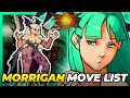 MORRIGAN AENSLAND MOVE LIST Vampire Savior Lord Of Vampire VSAV Darkstalkers 3