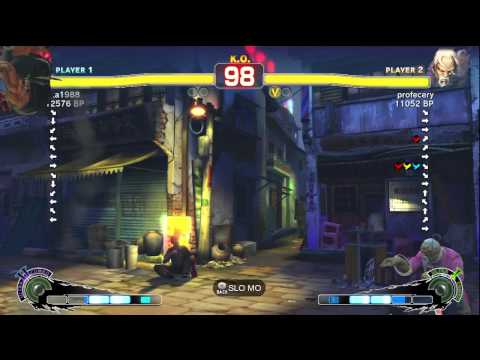 Eita [Akuma] vs profecery [Gen] SSF4 Japanese Online Ranked Matches - TRUE-HD