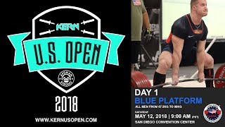The Kern US Open USPA Powerlifting Competition | Day 1 - Blue Platform