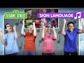 Sesame Street Deck The Street Song In American Sign Language ASL