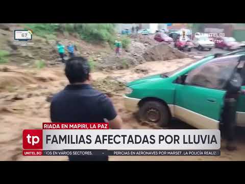 La Paz: Intensa lluvia provoca riadas en Mapiri y los comunarios piden ayuda