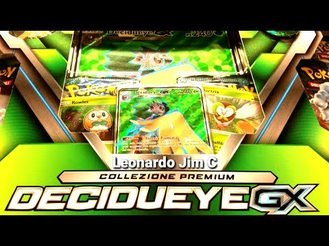 APERTURA DECIDUEYE GX COLLEZIONE PREMIUM! TROVO LA GX MIGLIORE E MI MANCAVA! Pokémon unboxing!