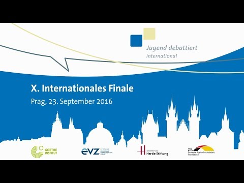 X. Internationales Finale 2016 in Prag