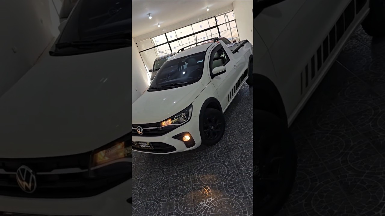 VW Saveiro Trendline 2024 À VENDA // Caçador de Carros