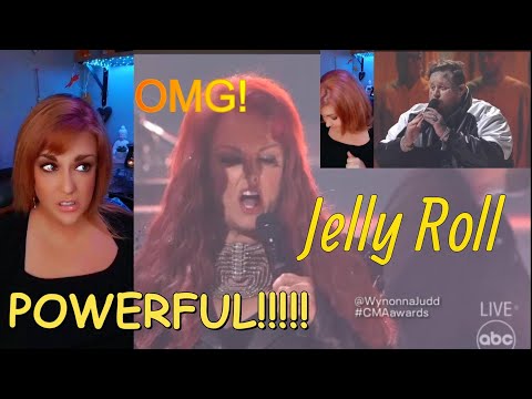 First Ever Reaction ~ CMAs ~ Jelly Roll & Wynona Judd (Need A Favor) Emotional!!!!!