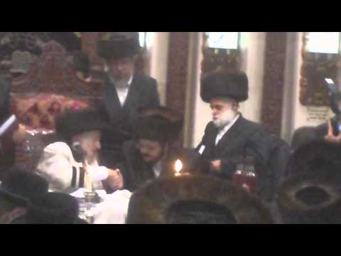 Kaliever's Rebbe meets the Belzer Rebbe Zin on 7th Adar,,,