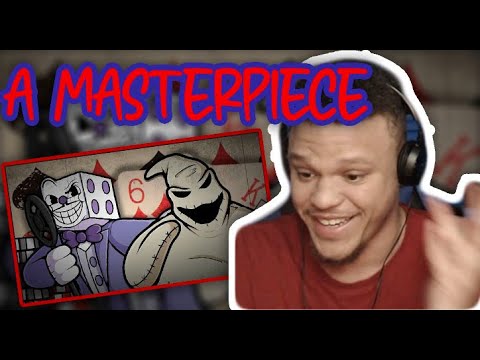 ONE OF THE BEST ONES EVER MADE!! King Dice vs. Oogie Boogie Rap Battle Reaction!!!!
