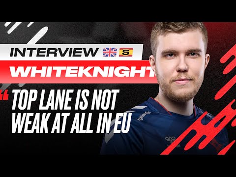 WhiteKnight on Astralis' improvements, how strong top lane is in EU and the #LEC mid-split MVP