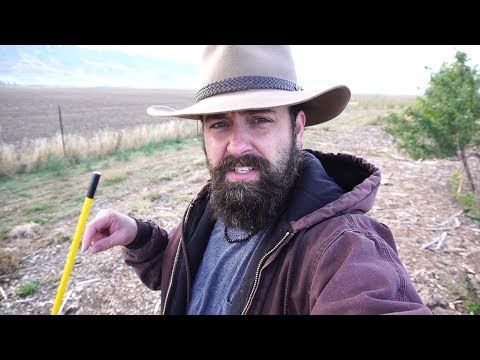 Digging A 300 foot Trench By Hand