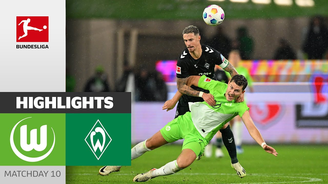 VfL Wolfsburg vs Werder Bremen highlights