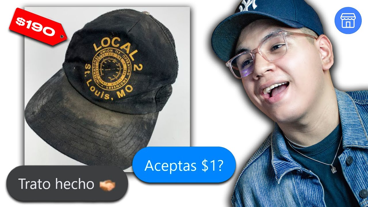 COMPRANDO Y RESTAURANDO GORRAS DE FACEBOOK MARKETPLACE
