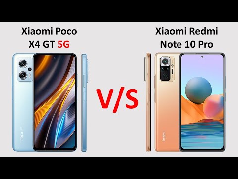 Xiaomi Poco X4 GT vs Xiaomi Redmi Note 10