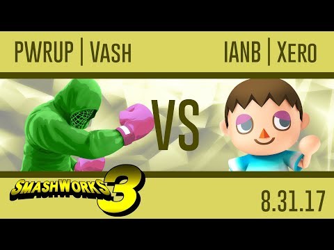 PWRUP | Vash (Little Mac) vs IANB | Xero (Villager) - SmashWorks 3 - Wii U