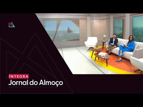 🔺 íntegra 🔺 Jornal do Almoço, com a estreia da nova cenografia - Porto Alegre / 17/07/2023