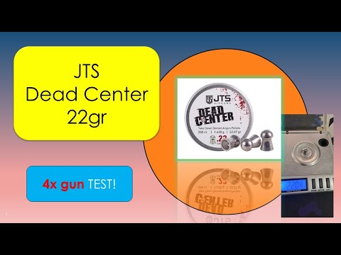 JTS Pellet test 22gr