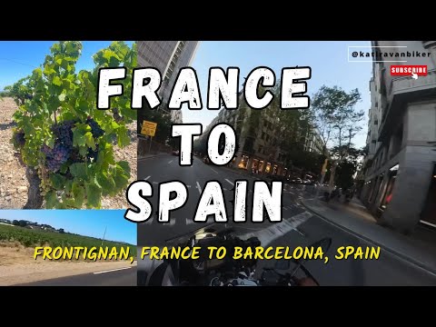 From Vineyards to Big Spanish City | Day 213 (02 Aug 2023) - Frontignan, France to Barcelona, Spain