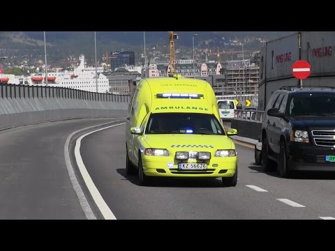 Norwegian ambulance responding