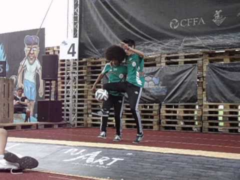 SUPER BALL 2014 DOBLE ROUTINE QUALIFICATION - gio and cero ksk