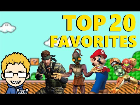Top 20 FAVORITE Games of All Time - Old 2016 Edition