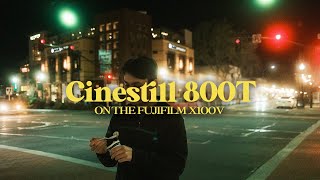 Fujifilm X100V Cinestill 800T Recipe