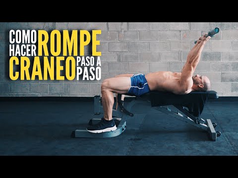 HOW TO DO SKULL CRUSHERS | Gymtopz Techniques