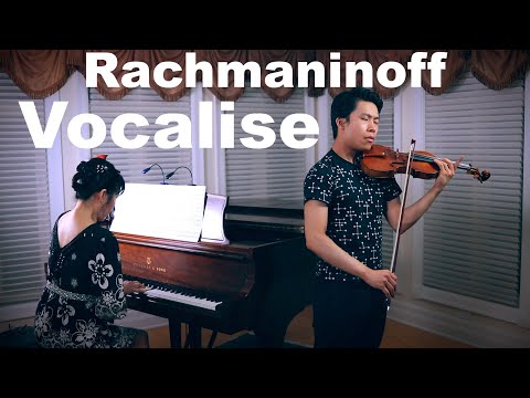 Vocalise - Rachmaninoff | Playing music with my mum