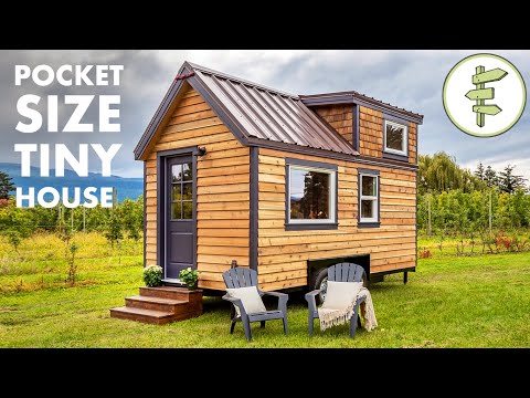 Beautiful ULTRA SMALL 16ft Tiny House Tour