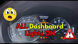 Acura MDX All Warning Lights On? 🚨 Here's the FIX! (Dashboard Lights Resolved)