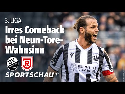 SV Sandhausen - SSV Jahn Regensburg Highlights 3. Liga, 26. Spieltag | Sportschau Fußball