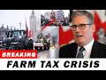Farmers SURROUND Parliament Tractors BLOCK Every Route Into Westminster UK News