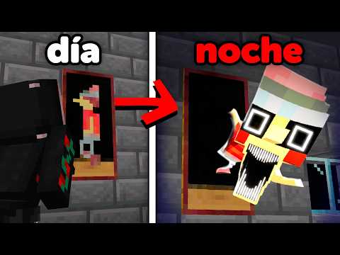 Asusté a Mis Amigos con Cuadros Aterradores en Minecraft