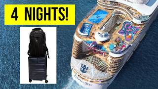 How to Pack for a 4 Night Cruise - His & Her Packing!