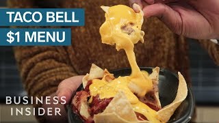 We Tried Everything On Taco Bell's Dollar Cravings Menu