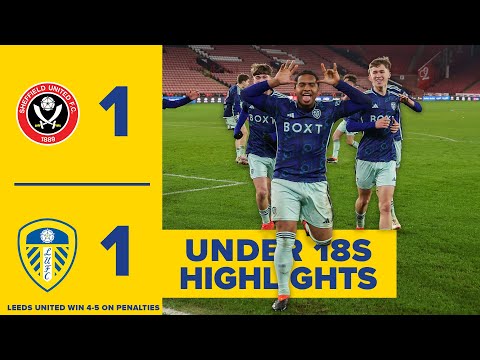 Penalty drama! Sheffield United U18 1-1 Leeds United U18 (4-5 on penalties) | FA Youth Cup