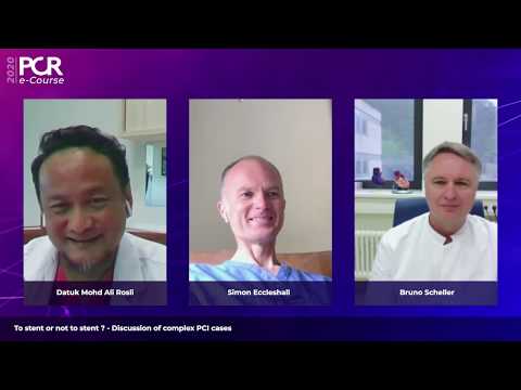To stent or not to stent? Discussion of complex PCI cases - PCR e-Course 2020