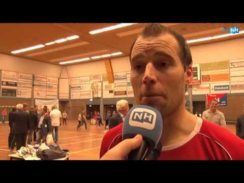 Jeroen de Groot na de overwinning op De Hommel